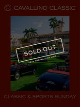 2026 Classic and Sports Sunday - 2026 Palm Beach Cavallino Classic | Cavallino Classic